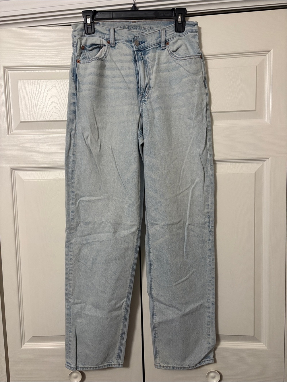 American Eagle Outfitters Light Wash Straight Leg Jeans